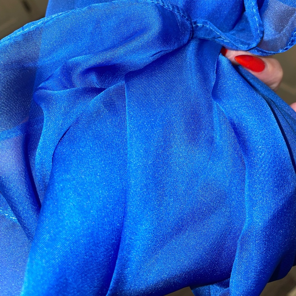 Tatyana Blue Scarf